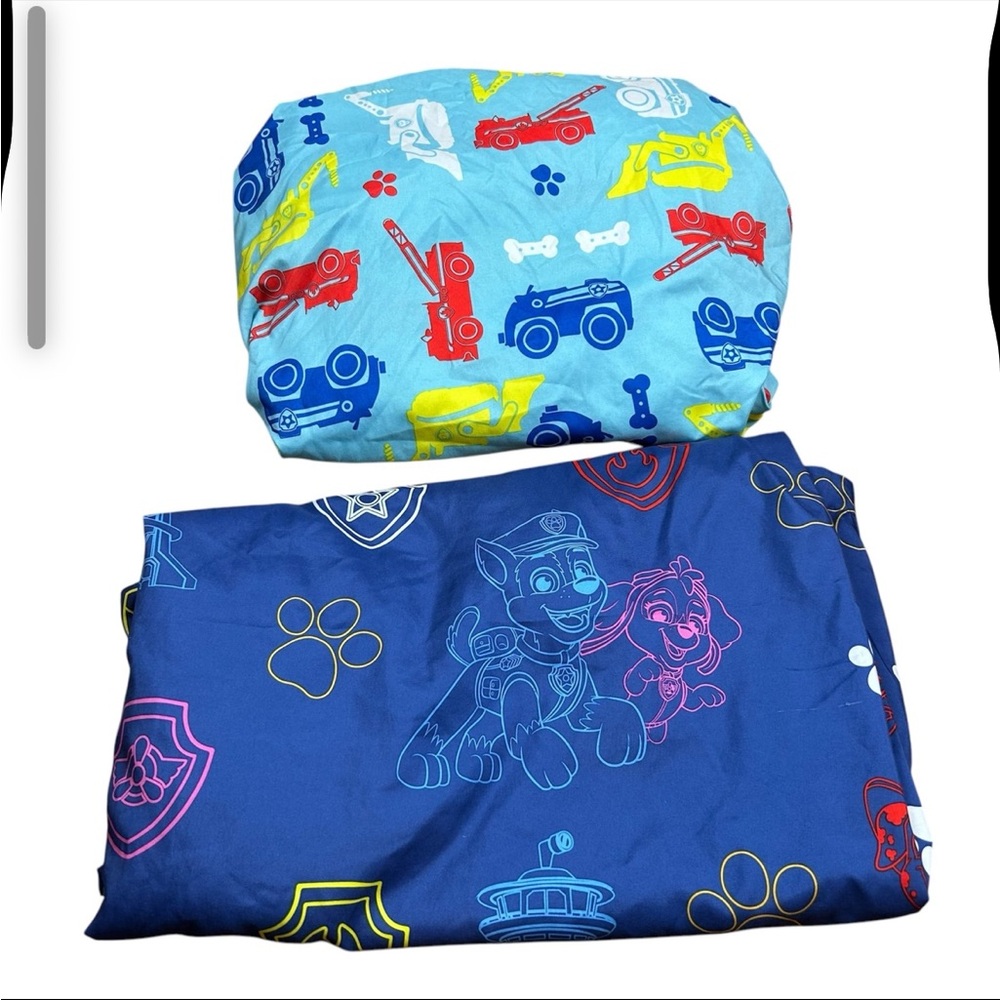 Paw Patrol Twin Sheet Set Fitted and Flat Nickelodeon